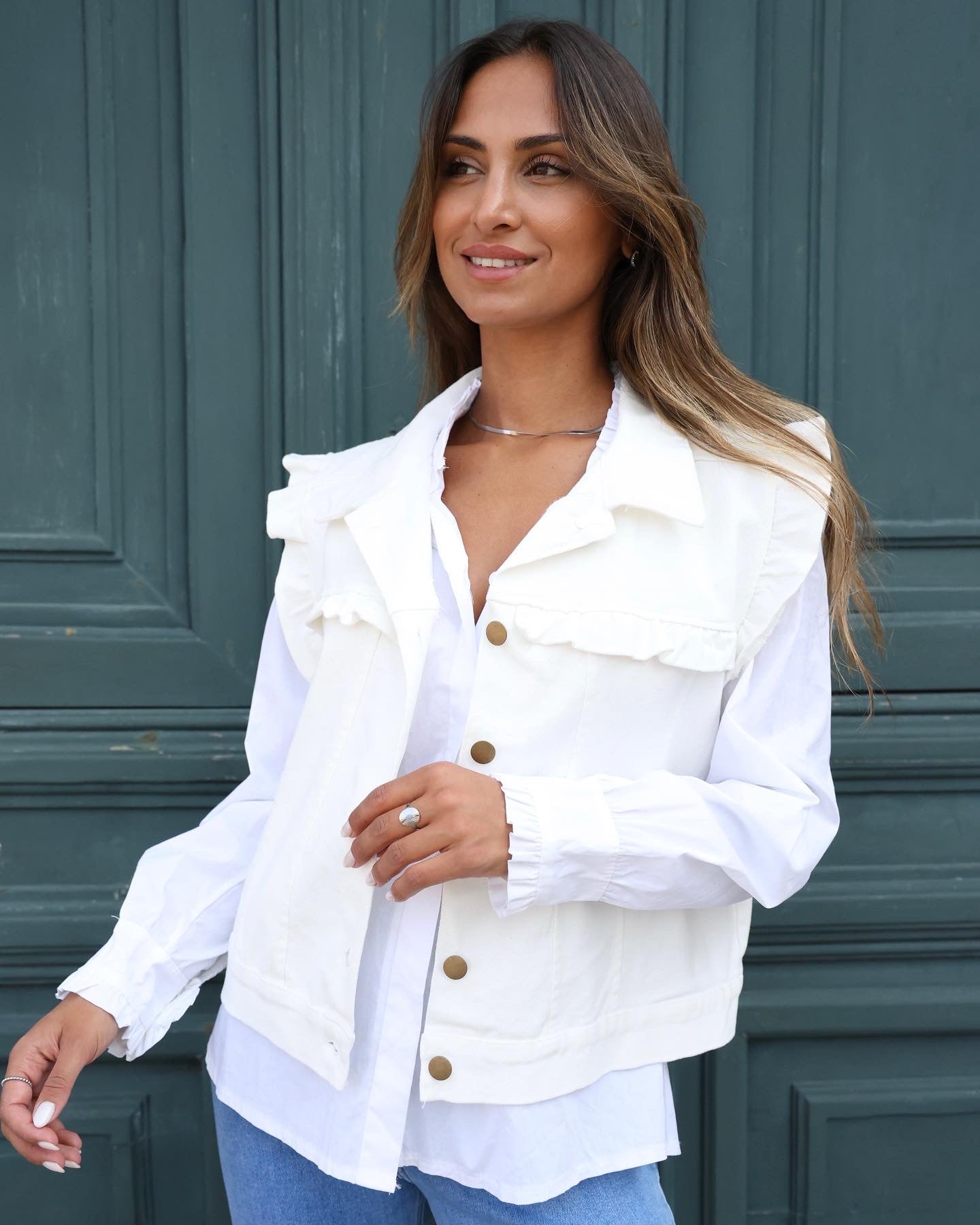 Colete branco