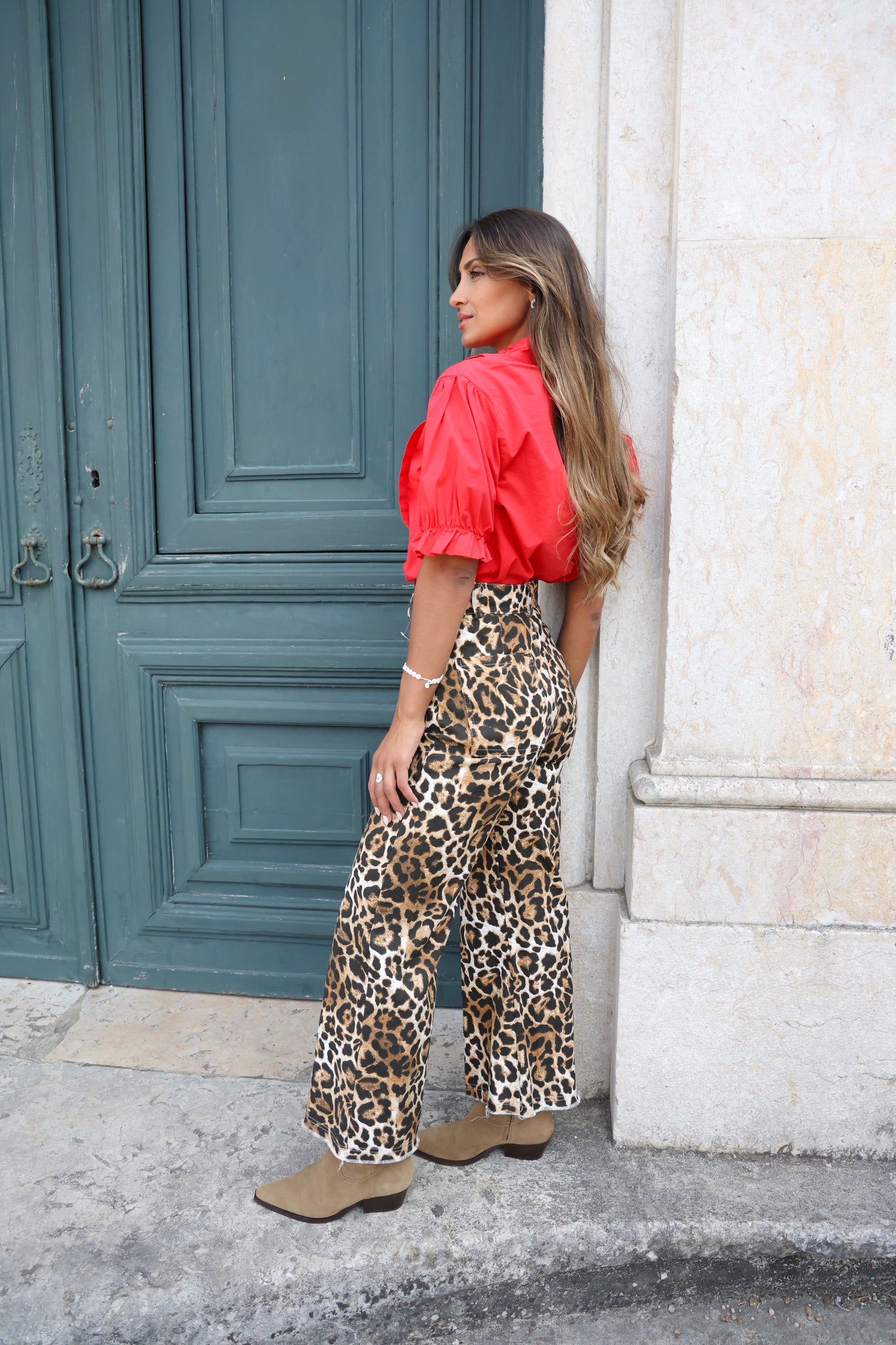 Calça Animal print