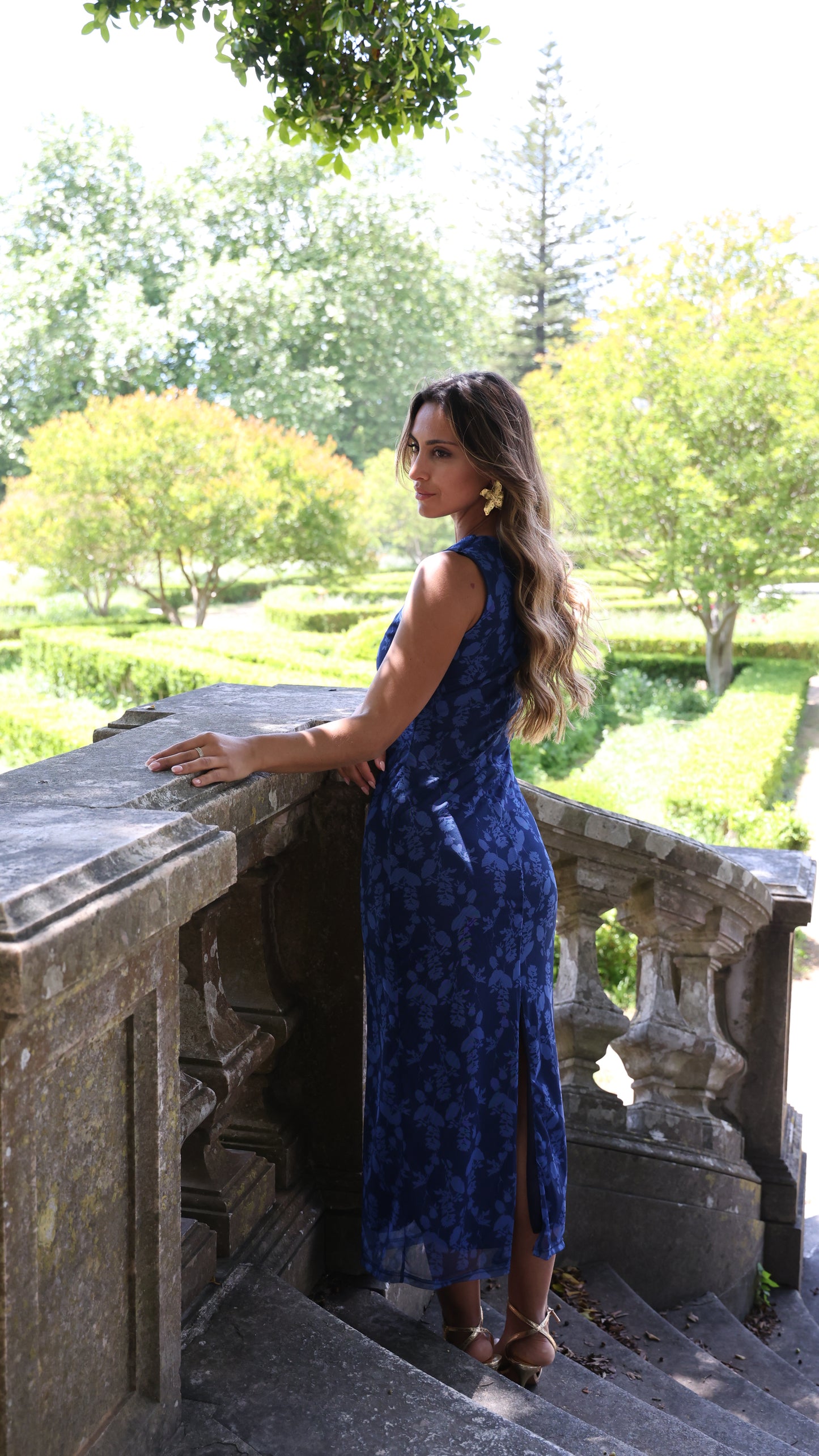 Vestido Lavinia azul