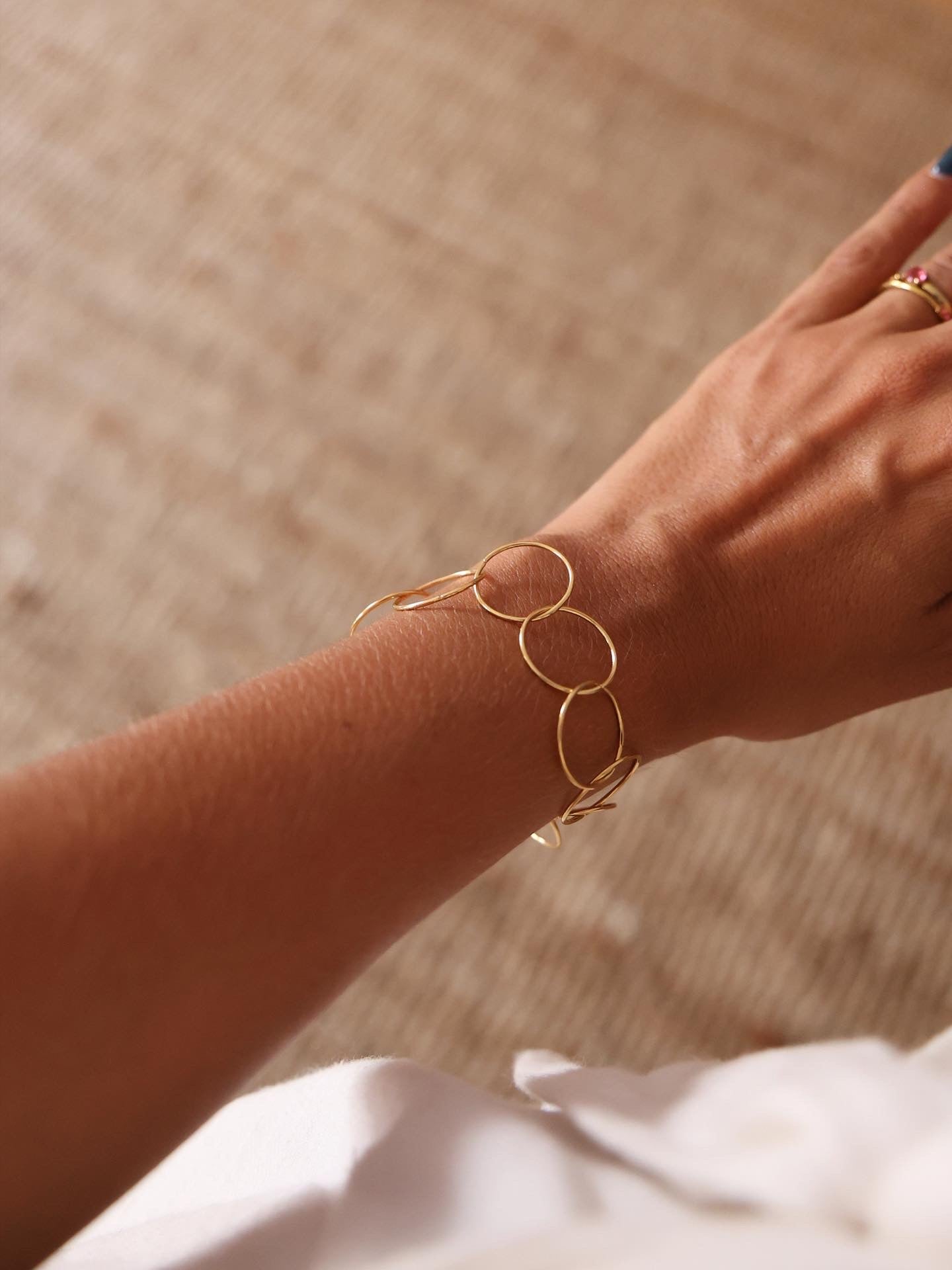 Pulseira entrelaçada